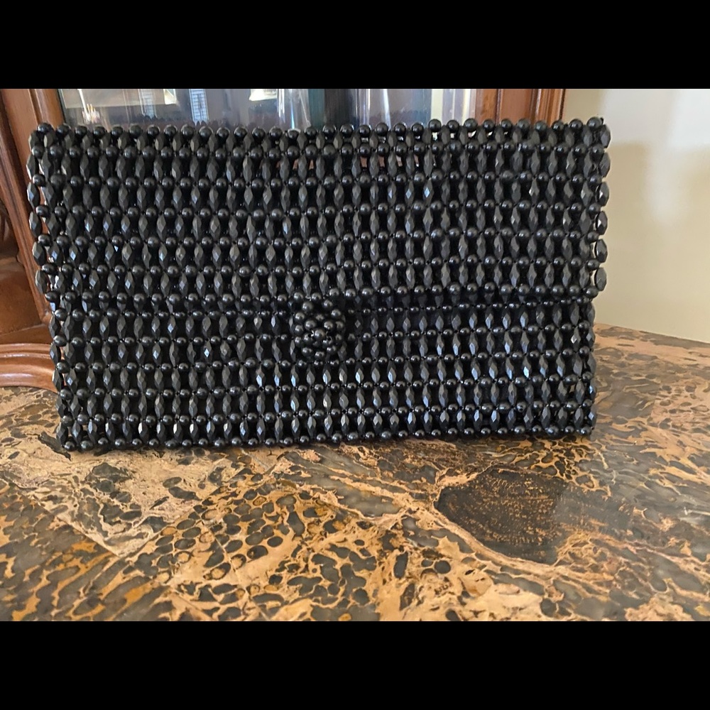 Hand beaded purse / clutch